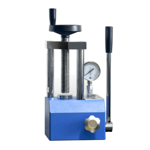 Laboratory 12T Manual Hydraulic Press Machine With 2-Column Structure