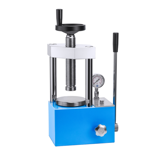 Laboratory 15T Manual Hydraulic Press Machine With 2-Column Structure
