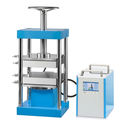40T Laboratory Split Type Automatic Hot Press Machine With 300C/500C Optional