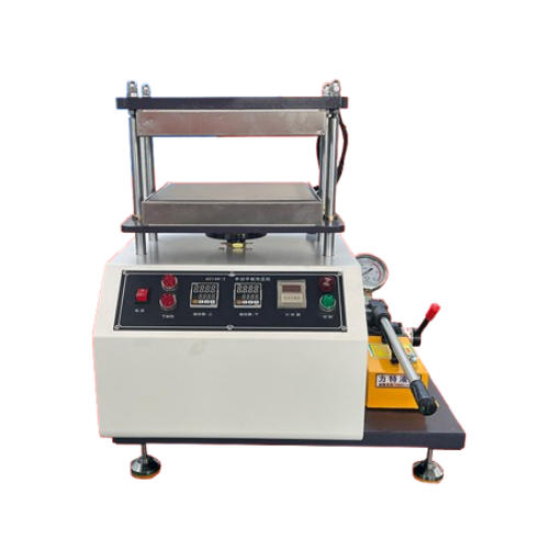 Laboratory 5/10/20T Manual Hydraulic Hot Flat Vulcanizer Press Machine For Rubber Vulcanizing