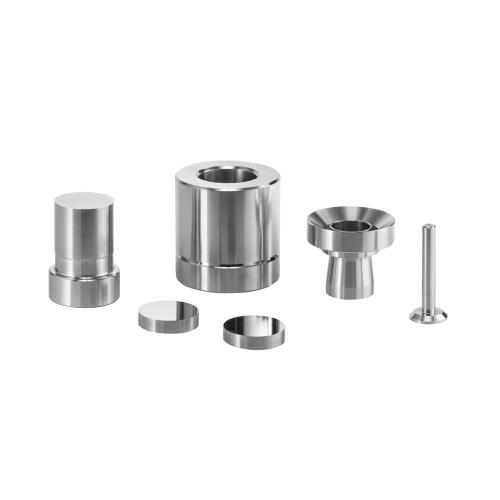 Lab Boric Acid Mold Die Set For X-ray Fluorescence Spectrometers Hydraulic Powder Pressing