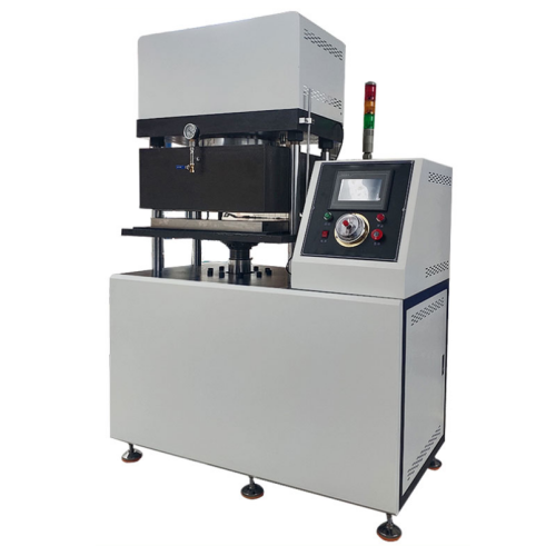 Laboratory 10/30/50 Ton Hydraulic Vacuum Flat Vulcanizing Press Machine For Rubber Forming
