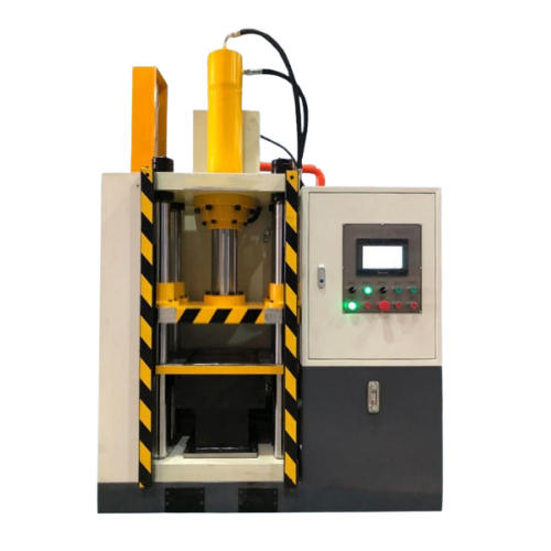 Four Column Metallurgy Powder Servo Hydraulic Press Forming Machine