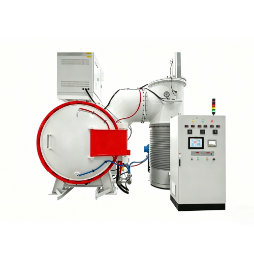 Industrial PLC Controlled 1300℃ Batch Production Vacuum Brazing Furnace