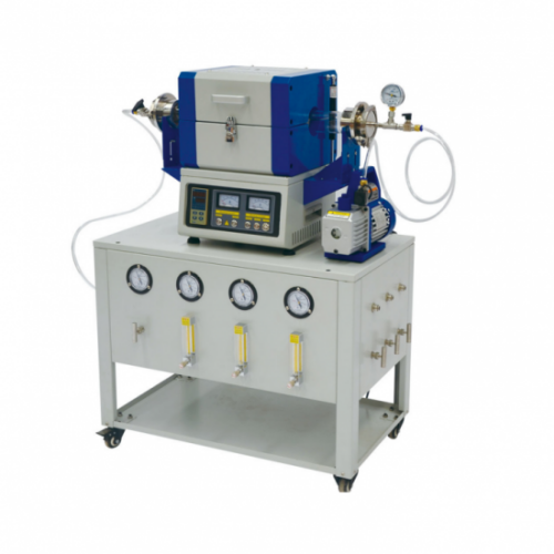 Laboratory 1200C Vacuum Quartz Tube CVD Furnace