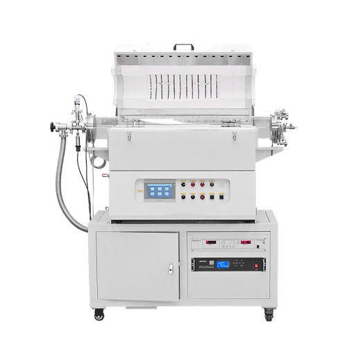 Laboratory Horizontal Type High Vacuum 1200C Tube Furnace With Single Heating Zone